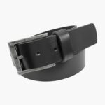 albert cinturón de cuero genuino Florsheim unisexo LPVB4P540 accesorios negro