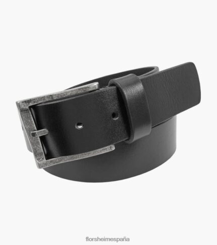 albert cinturón de cuero genuino Florsheim unisexo LPVB4P540 accesorios negro