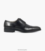 azzio puntera oxford Florsheim hombres LPVB4P70 calzado negro - Imagen 2