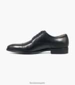 azzio puntera oxford Florsheim hombres LPVB4P70 calzado negro - Imagen 5