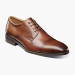 azzio puntera oxford Florsheim hombres LPVB4P71 calzado coñac
