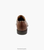 azzio puntera oxford Florsheim hombres LPVB4P71 calzado coñac - Imagen 7