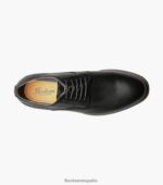 blaze puntera lisa oxford Florsheim hombres LPVB4P188 calzado negro - Imagen 4