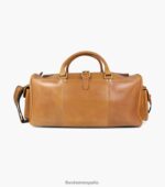 bolso de viaje candemir de piel genuina Florsheim unisexo LPVB4P629 accesorios coñac