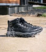Bota alpina xplor con puntera lisa Florsheim hombres LPVB4P306 calzado ch negro - Imagen 8
