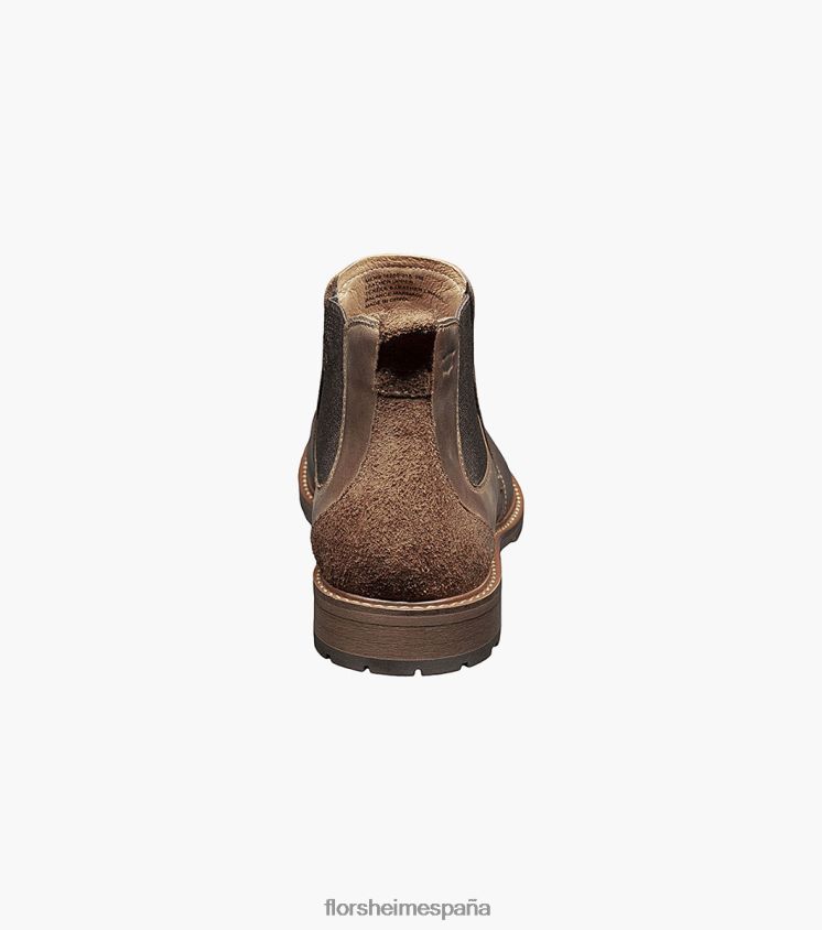 Bota chalet puntera lisa gore Florsheim hombres LPVB4P245 calzado marrón ch - Imagen 7