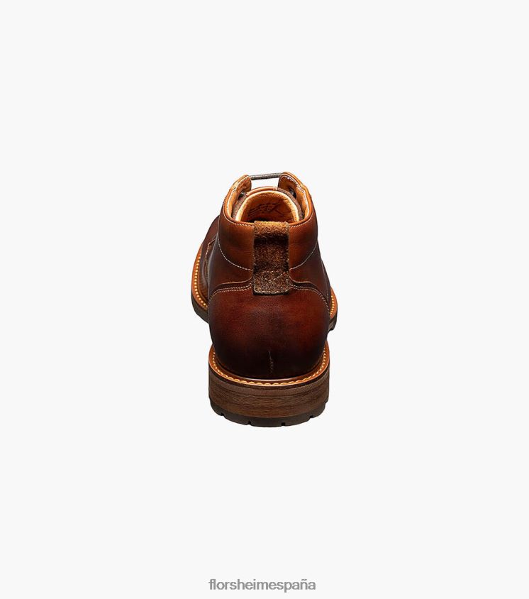 bota chukka con puntera lisa Florsheim hombres LPVB4P219 calzado castaña - Imagen 7
