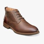 bota chukka con puntera lisa Florsheim hombres LPVB4P220 calzado marrón ch