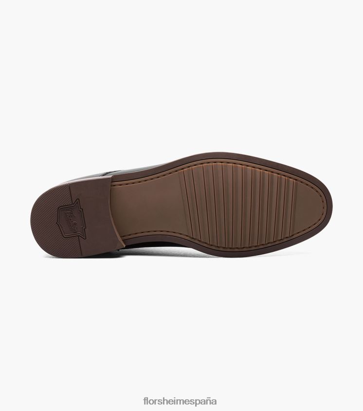bota chukka con puntera lisa rucci Florsheim hombres LPVB4P57 calzado negro - Imagen 3