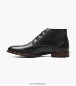 bota chukka con puntera lisa rucci Florsheim hombres LPVB4P57 calzado negro - Imagen 5