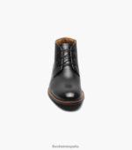 bota chukka con puntera lisa rucci Florsheim hombres LPVB4P57 calzado negro - Imagen 6
