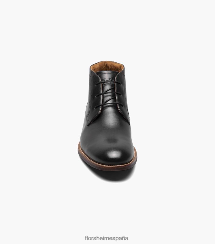 bota chukka con puntera lisa rucci Florsheim hombres LPVB4P57 calzado negro - Imagen 6
