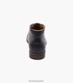bota chukka con puntera lisa rucci Florsheim hombres LPVB4P57 calzado negro - Imagen 7