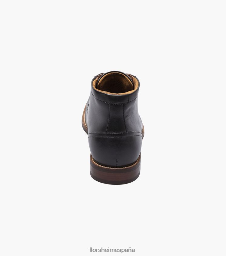 bota chukka con puntera lisa rucci Florsheim hombres LPVB4P57 calzado negro - Imagen 7
