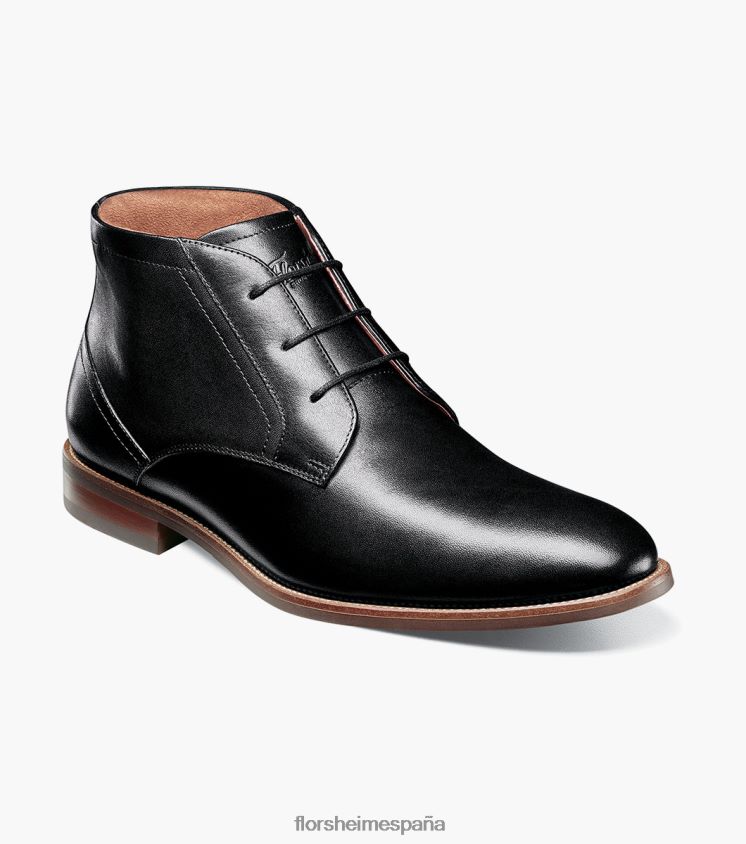 bota chukka con puntera lisa rucci Florsheim hombres LPVB4P57 calzado negro - Imagen 1
