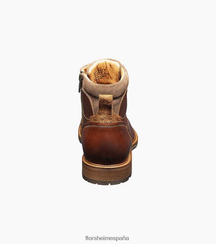 bota con cordones y puntera tipo chalet Florsheim hombres LPVB4P73 calzado castaña - Imagen 7