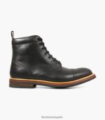 bota con puntera de fundición Florsheim hombres LPVB4P392 calzado negro - Imagen 2