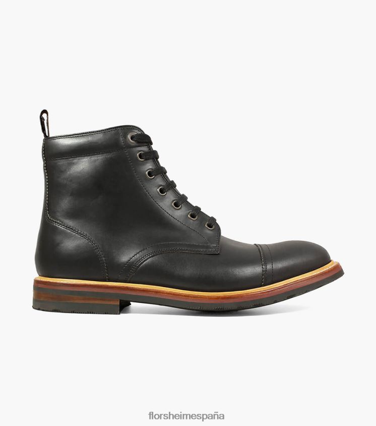 bota con puntera de fundición Florsheim hombres LPVB4P392 calzado negro - Imagen 2