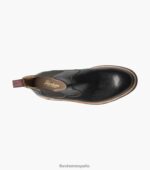 bota de gore con puntera lisa de fundición Florsheim hombres LPVB4P393 calzado negro - Imagen 4