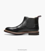 bota de gore con puntera lisa de fundición Florsheim hombres LPVB4P393 calzado negro - Imagen 5