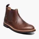 bota de gore con puntera lisa de fundición Florsheim hombres LPVB4P394 calzado marrón