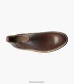 bota de gore con puntera lisa de fundición Florsheim hombres LPVB4P394 calzado marrón - Imagen 4