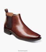 bota de gore con puntera lisa jackson Florsheim hombres LPVB4P156 calzado coñac