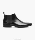 bota de gore con puntera lisa jackson Florsheim hombres LPVB4P157 calzado negro - Imagen 2