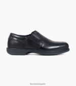bota de trabajo utilitario con punta de acero y punta lisa con cordones Florsheim hombres LPVB4P410 calzado negro - Imagen 2