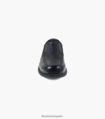bota de trabajo utilitario con punta de acero y punta lisa con cordones Florsheim hombres LPVB4P410 calzado negro - Imagen 6