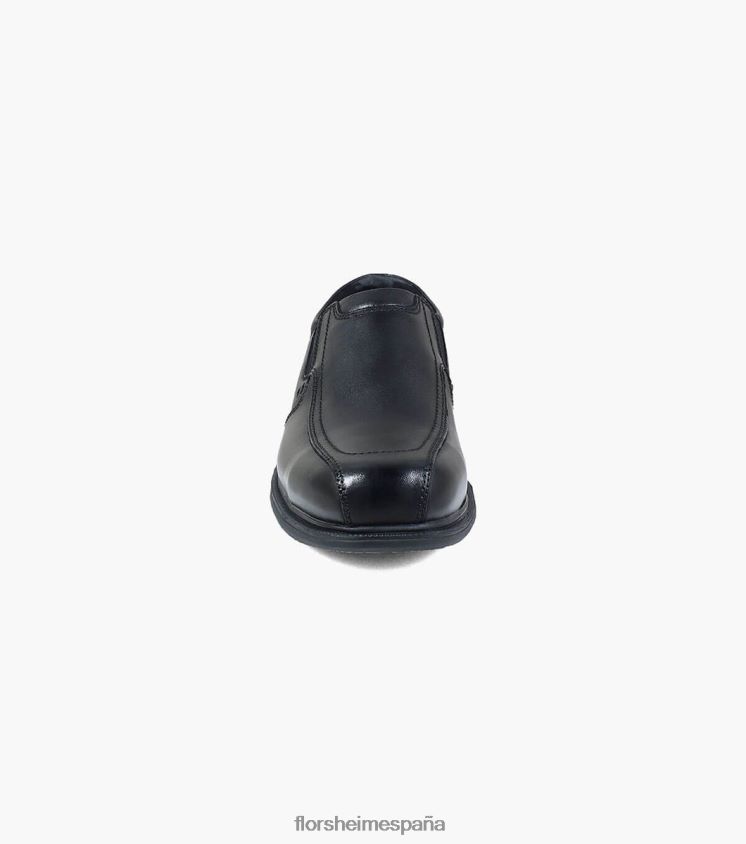 bota de trabajo utilitario con punta de acero y punta lisa con cordones Florsheim hombres LPVB4P410 calzado negro - Imagen 6