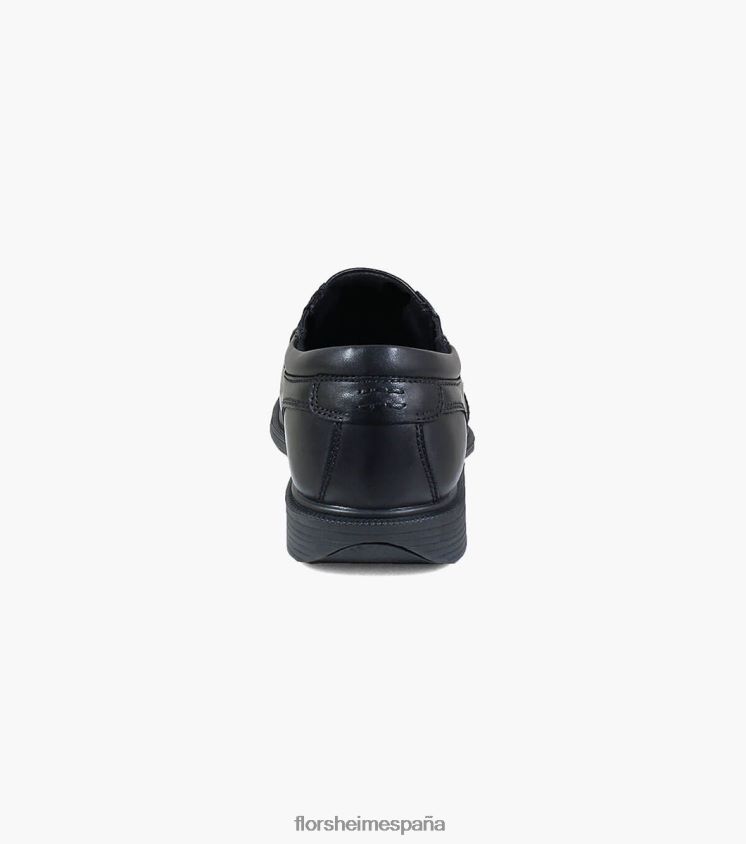 bota de trabajo utilitario con punta de acero y punta lisa con cordones Florsheim hombres LPVB4P410 calzado negro - Imagen 7