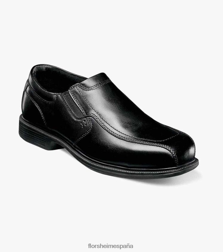 bota de trabajo utilitario con punta de acero y punta lisa con cordones Florsheim hombres LPVB4P410 calzado negro - Imagen 1