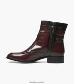 bota essex con cremallera y puntera de mocasín Florsheim hombres LPVB4P260 calzado Cerezo negro - Imagen 5