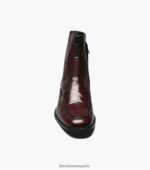 bota essex con cremallera y puntera de mocasín Florsheim hombres LPVB4P260 calzado Cerezo negro - Imagen 6