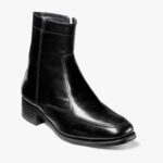 bota essex con cremallera y puntera de mocasín Florsheim hombres LPVB4P261 calzado negro