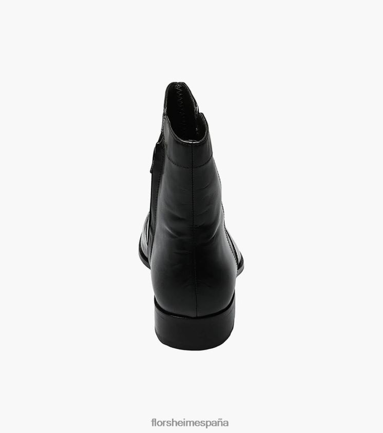 bota essex con cremallera y puntera de mocasín Florsheim hombres LPVB4P261 calzado negro - Imagen 7