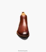 bota gore con puntera lisa Florsheim hombres LPVB4P223 calzado castaña - Imagen 6