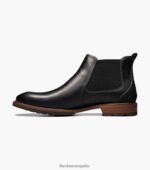 bota gore con puntera lisa Florsheim hombres LPVB4P224 calzado ch negro - Imagen 5