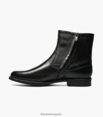 bota midtown con cremallera y puntera lisa Florsheim hombres LPVB4P204 calzado negro - Imagen 6