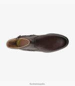 bota midtown con cremallera y puntera lisa Florsheim hombres LPVB4P205 calzado marrón - Imagen 5