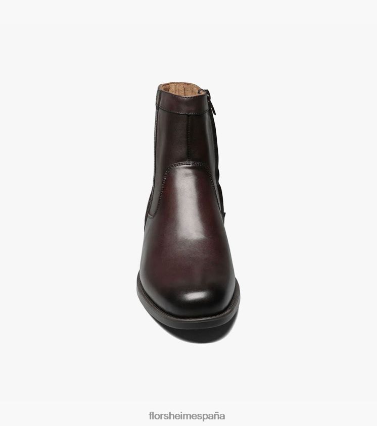 bota midtown con cremallera y puntera lisa Florsheim hombres LPVB4P205 calzado marrón - Imagen 7
