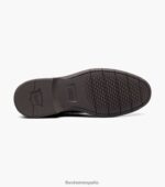 bota norwalk con cremallera lateral y puntera lisa Florsheim hombres LPVB4P59 calzado marrón ch - Imagen 3