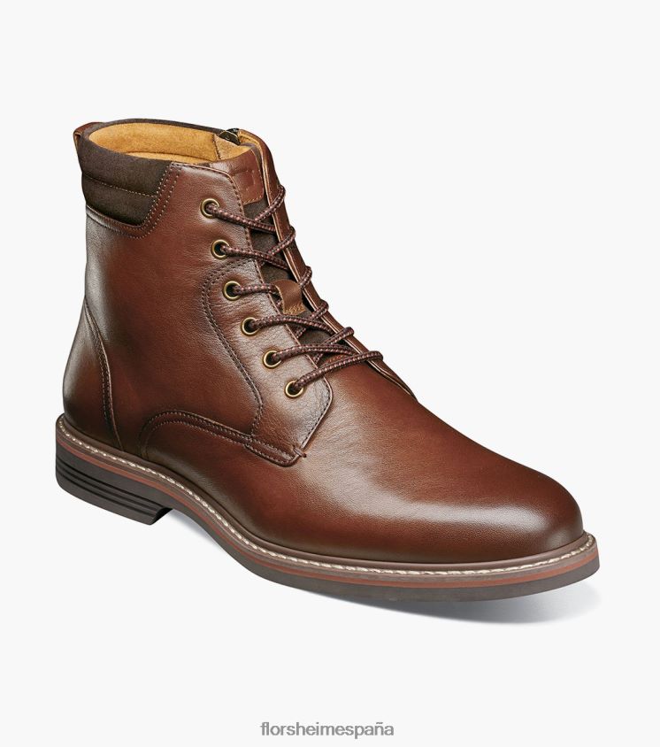 bota_norwalk_con_puntera_lisa_y_cordones_florsheim_hombres_lpvb4p80_calzado_conac_caido.jpg bota norwalk con puntera lisa y cordones Florsheim hombres LPVB4P80 calzado coñac caído - Imagen 1