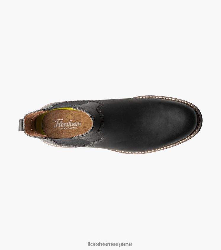 Bota Norwalk Gore con puntera lisa Florsheim hombres LPVB4P78 calzado ch negro - Imagen 4