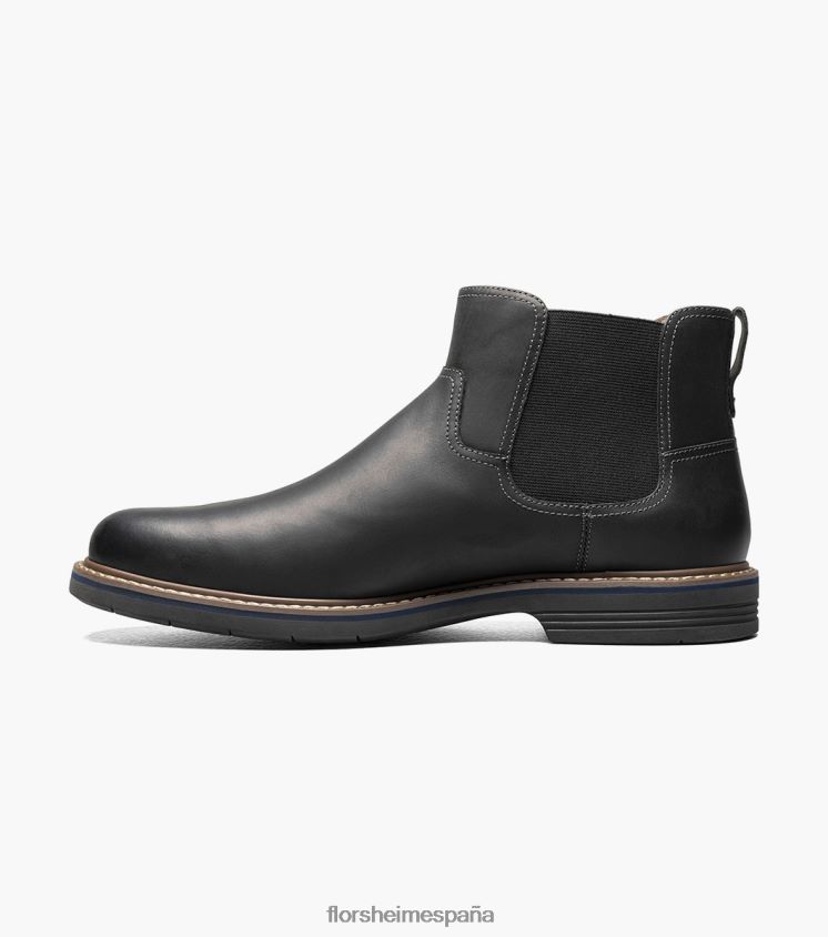 Bota Norwalk Gore con puntera lisa Florsheim hombres LPVB4P78 calzado ch negro - Imagen 5