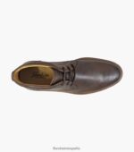 botas chukka con puntera lisa fenway Florsheim hombres LPVB4P292 calzado marrón ch - Imagen 4