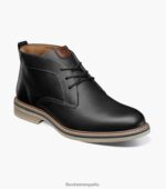 botas chukka norwalk con puntera lisa Florsheim hombres LPVB4P75 calzado ch negro
