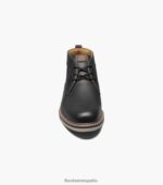 botas chukka norwalk con puntera lisa Florsheim hombres LPVB4P75 calzado ch negro - Imagen 6
