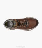 botas de montaña xplor moc toe Florsheim hombres LPVB4P340 calzado coñac caído - Imagen 4